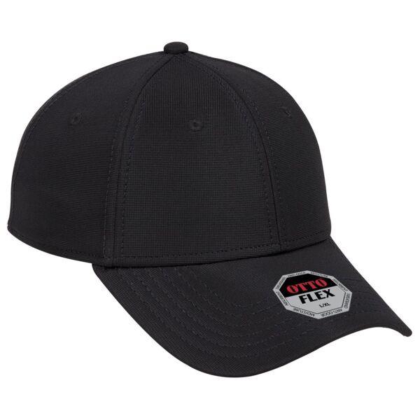 OTTO CAP "OTTO FLEX" Fitted 6 Panel Low Profile Baseball Cap Thumbnail