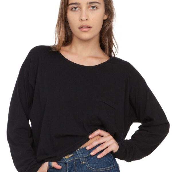 RSA0316 Mid-Length L/S Pocket T-Shirt Thumbnail