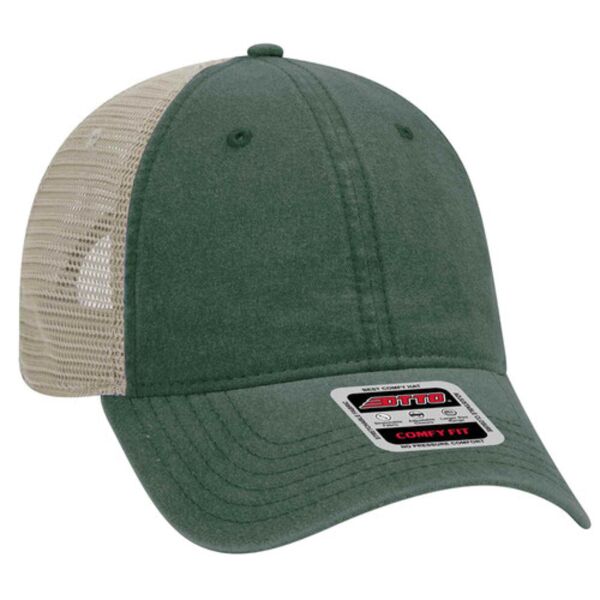 OTTO CAP "OTTO COMFY FIT" 6 Panel Low Profile Mesh Back Trucker Hat - CLOSEOUT Thumbnail