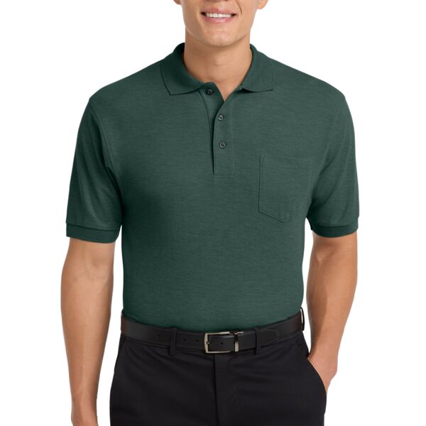 Silk Touch Polo with Pocket CLOSEOUT Thumbnail