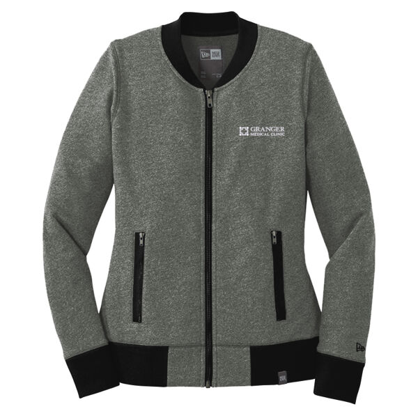 Jacket - Ladies French Terry Baseball Full Zip Thumbnail